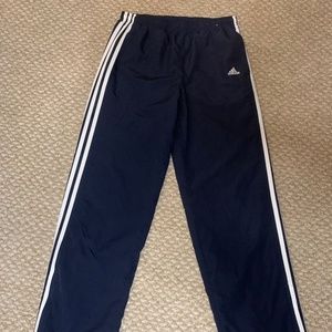 Navy Adidas Windbreaker Track Pants